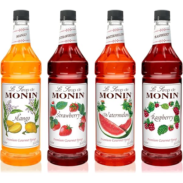 Monin Premium Flavoring Syrup I 1 Liter