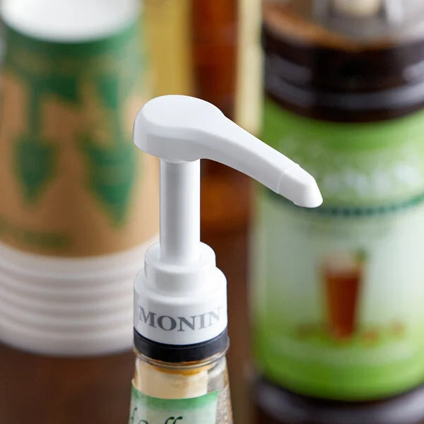 Monin Exclusive 0.25 oz. Syrup Pump for 1 Liter PLASTIC Bottles