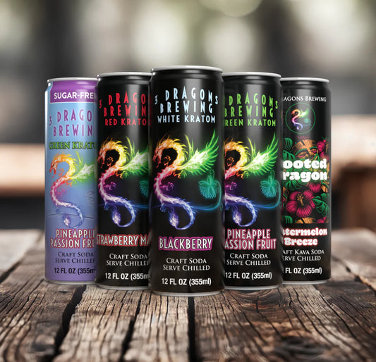 3 Dragons Brewing Botanical Sodas I 24 Packs
