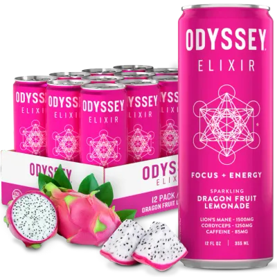 Odyssey Sparkling Energy Drinks