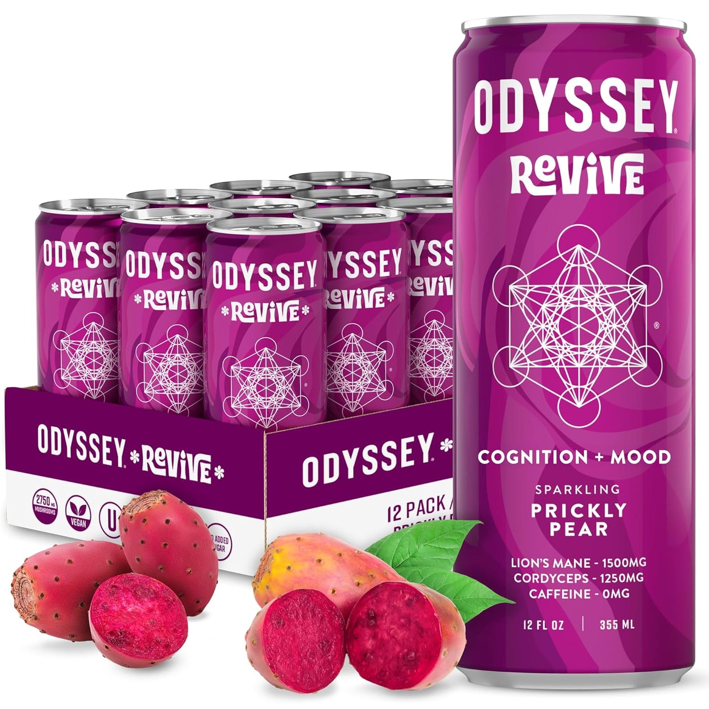 Odyssey Sparkling Energy Drinks