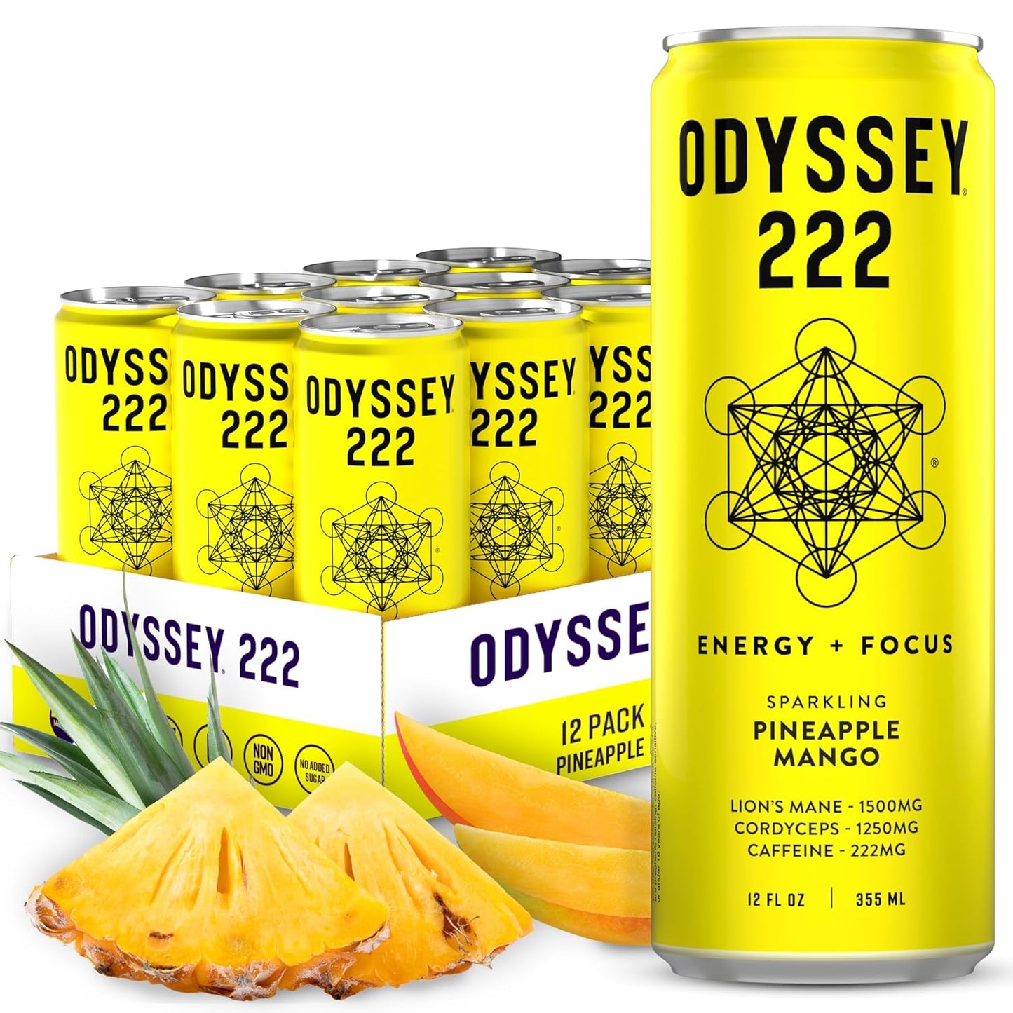 Odyssey Sparkling Energy Drinks