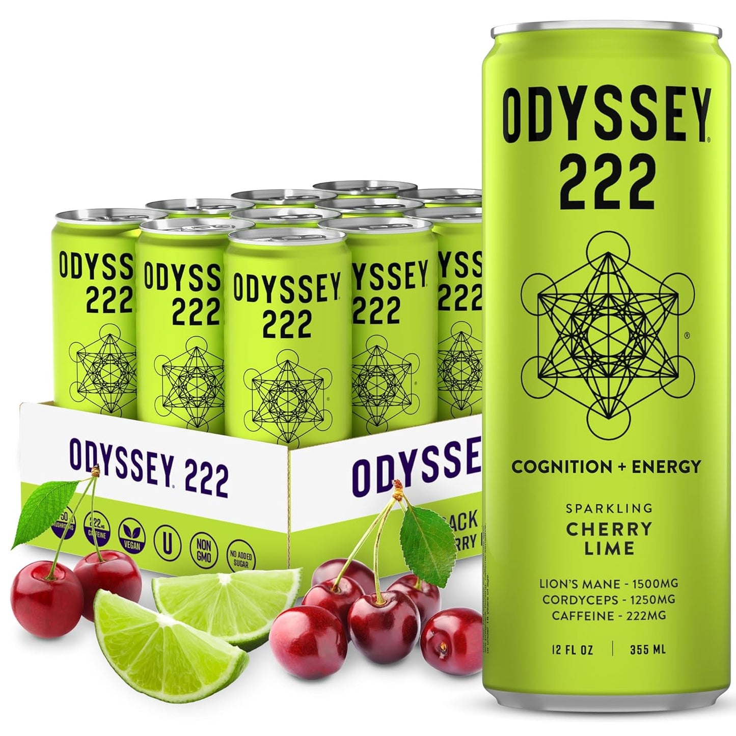 Odyssey Sparkling Energy Drinks