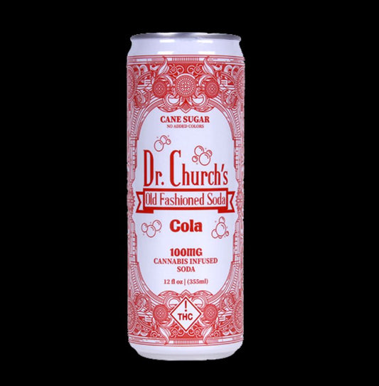 Dr. Church's - 100mg Delta and THC Soda - 12 CANS PER CASE