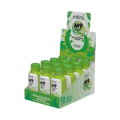 Mitra-9 Kratom & Kava Shot 2oz I Display Box of 12