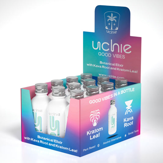 Uchie Good Vibes 2oz Shot I Display Box of 12