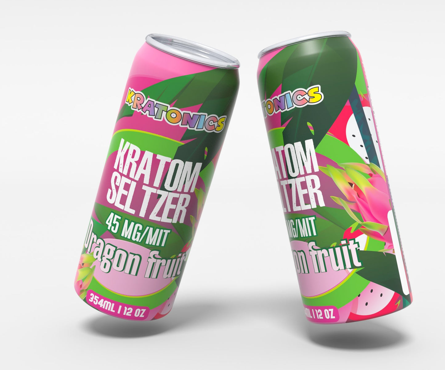 KRATONICS 45 MIT Kratom Seltzers I 12 Cans