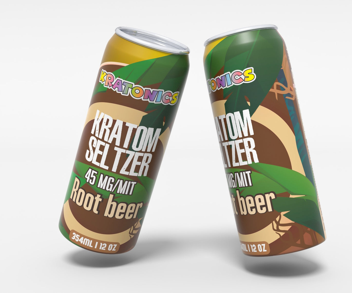 KRATONICS 45 MIT Kratom Seltzers I 12 Cans