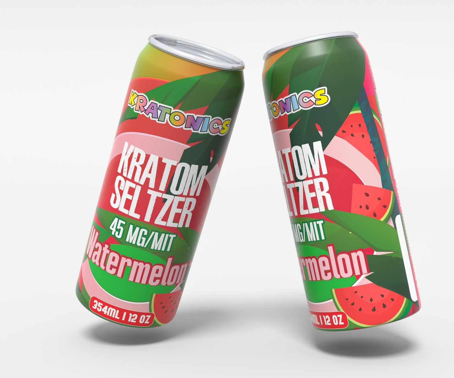KRATONICS 45 MIT Kratom Seltzers I 12 Cans