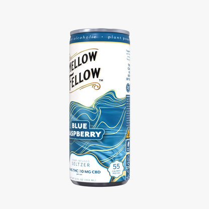 Mellow Fellow Delta 9 THC + CBD Seltzer Beverage 20MG - 24 Packs MASTER CASE