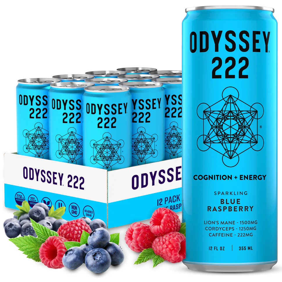 Odyssey Sparkling Energy Drinks