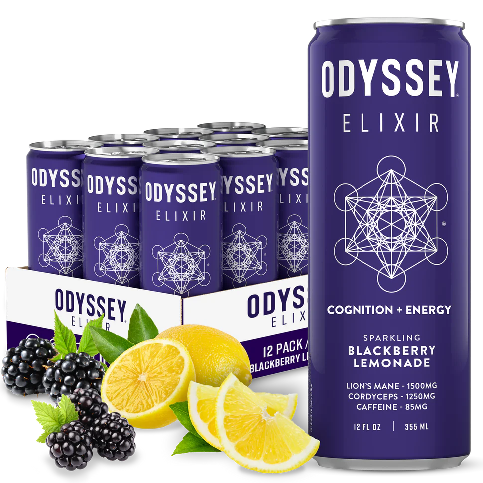 Odyssey Sparkling Energy Drinks