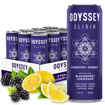 Odyssey Sparkling Energy Drinks