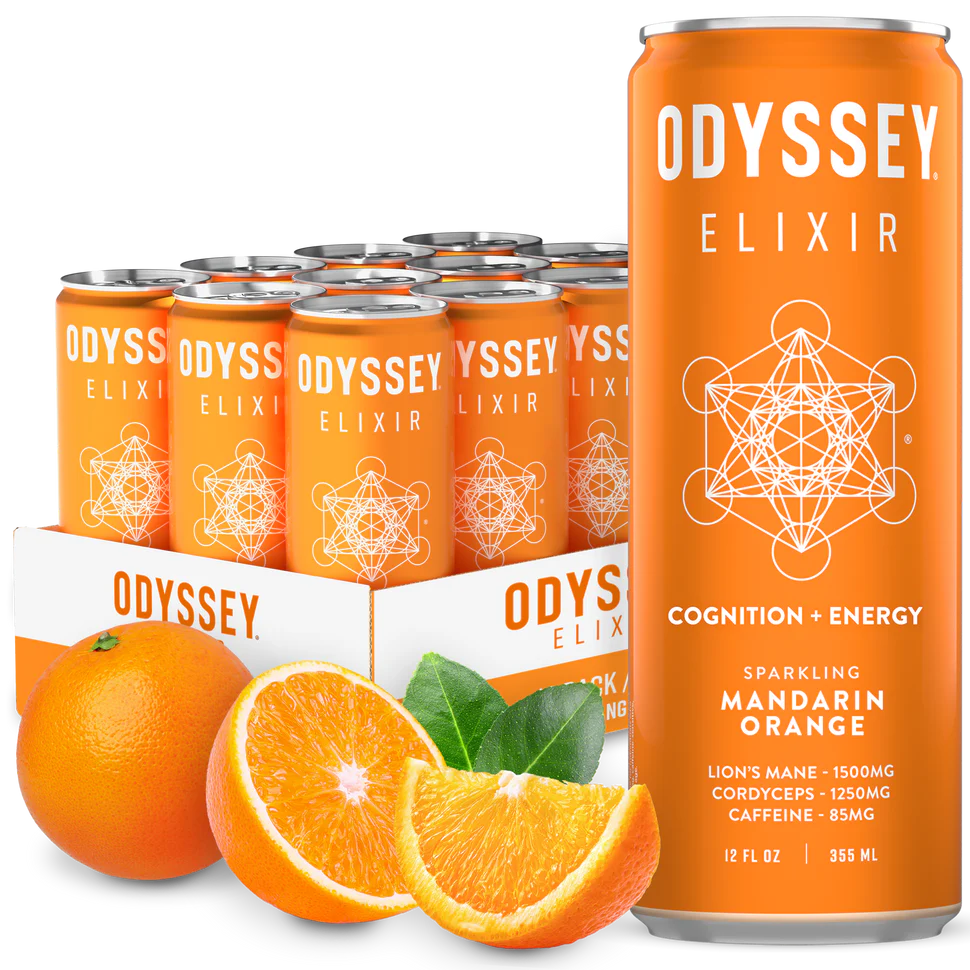 Odyssey Sparkling Energy Drinks