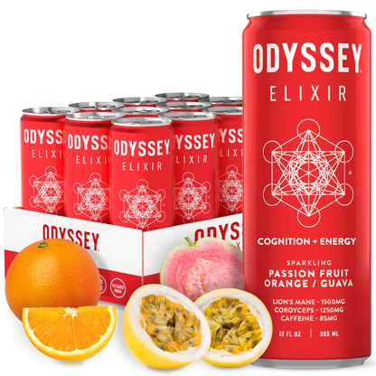 Odyssey Sparkling Energy Drinks