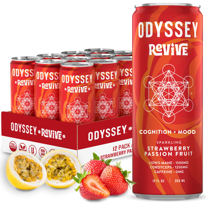 Odyssey Sparkling Energy Drinks