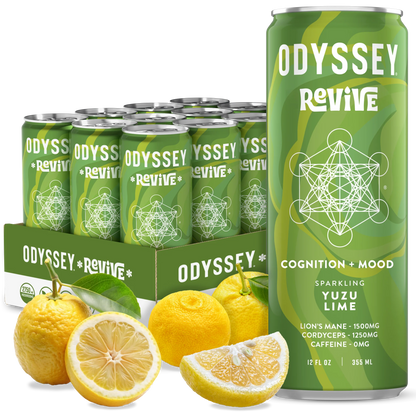 Odyssey Sparkling Energy Drinks