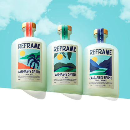 Buy Wholesale 'Reframe' cannabis spirit 750 ml bottles Online