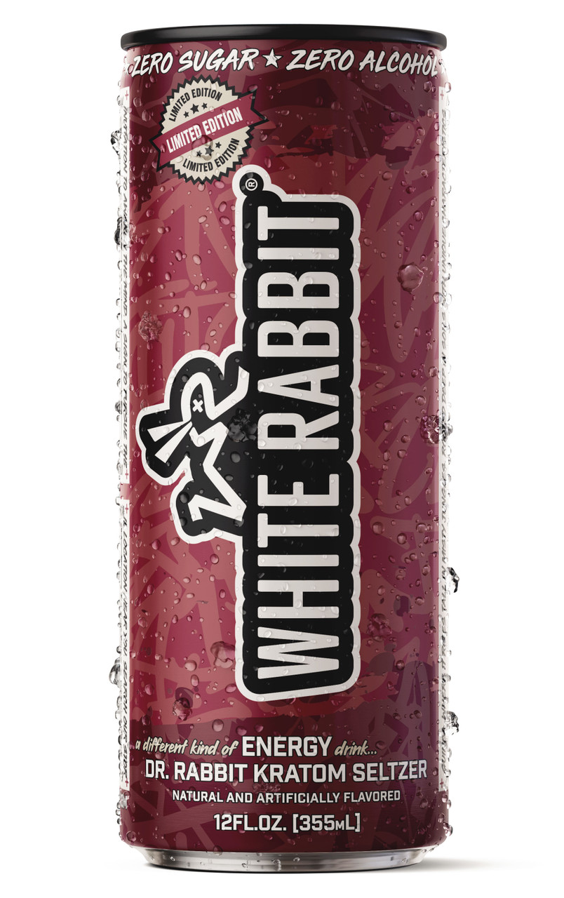 White Rabbit Energy Kratom Seltzers I 24pk – My Beverage Company