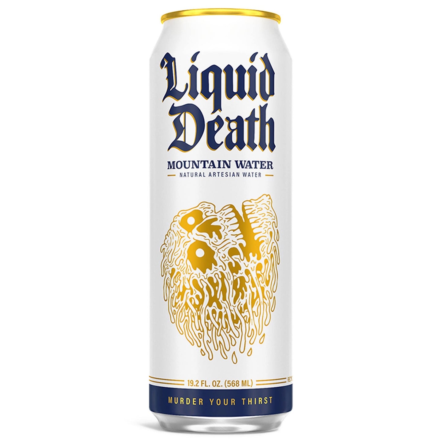 Liquid Death Sparkling Water Can 16.9oz I 24 cans