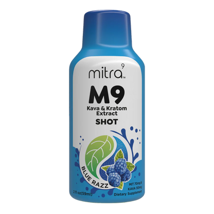 Mitra-9 Kratom & Kava Shot 2oz I Display Box of 12
