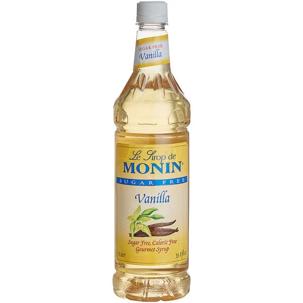 Monin Premium Sugar Free Syrups I 1 Liter
