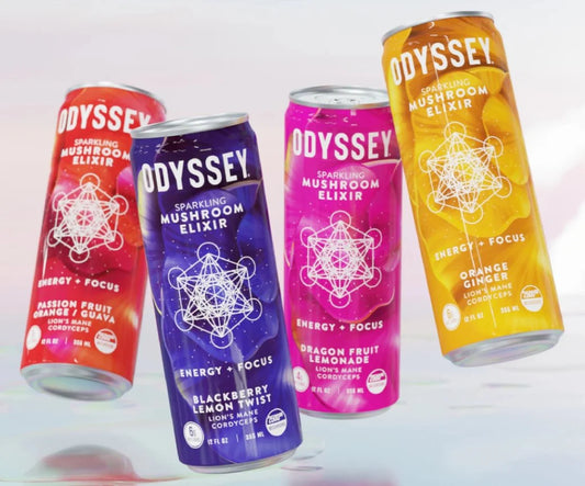 Odyssey Sparkling Energy Drinks