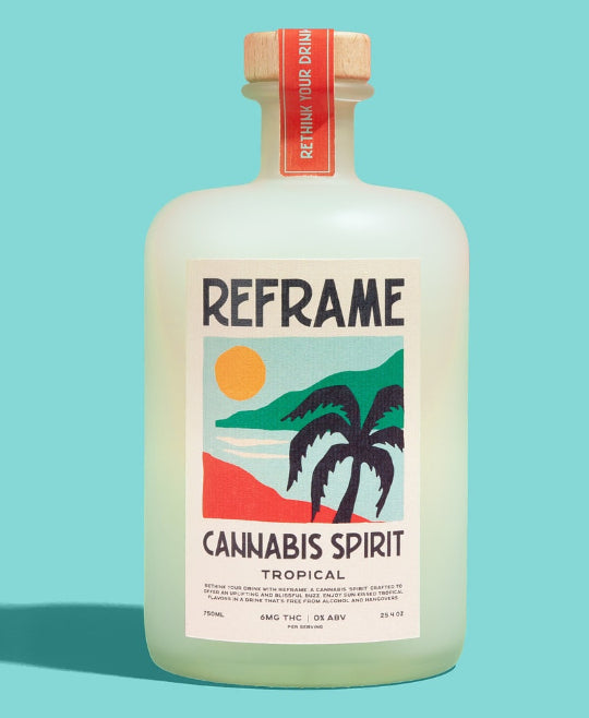 Reframe Social Spirit (750mL) - 100MG Per Bottle - TROPICAL