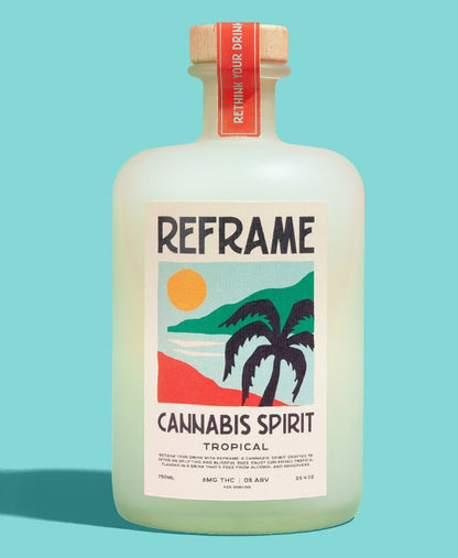 Reframe Social Spirit (750mL) - 100MG Per Bottle - TROPICAL