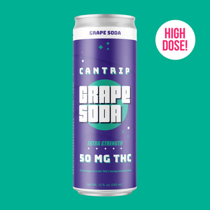 Cantrip 50mg THC Seltzers/Sodas 12oz I 24-pack